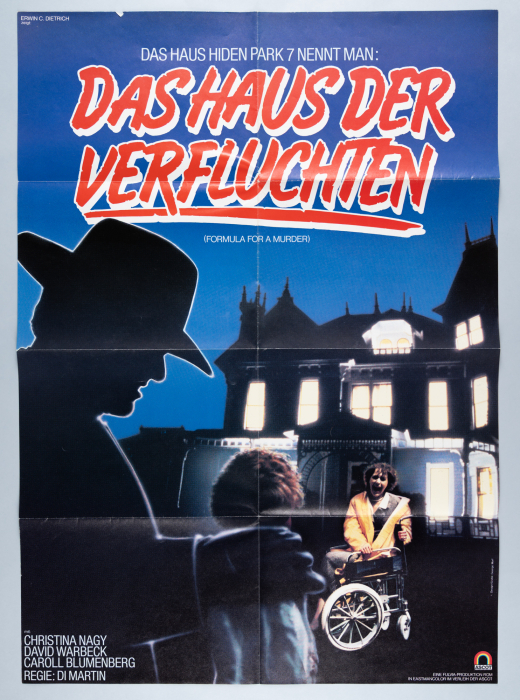 Das Haus der Verfluchten / 7, Hyden Park: La casa maledetta – Deutsches Plakat